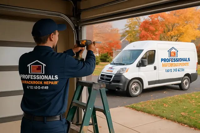 Garage Door Repair — Memorial Square